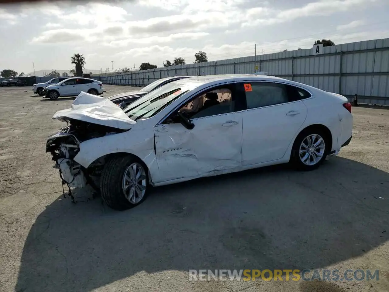 1 Photograph of a damaged car 1G1ZD5ST9RF199682 CHEVROLET MALIBU 2024