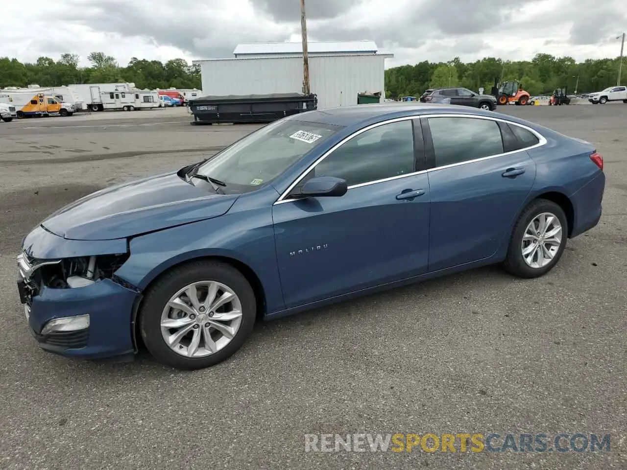 1 Photograph of a damaged car 1G1ZD5ST9RF217257 CHEVROLET MALIBU 2024