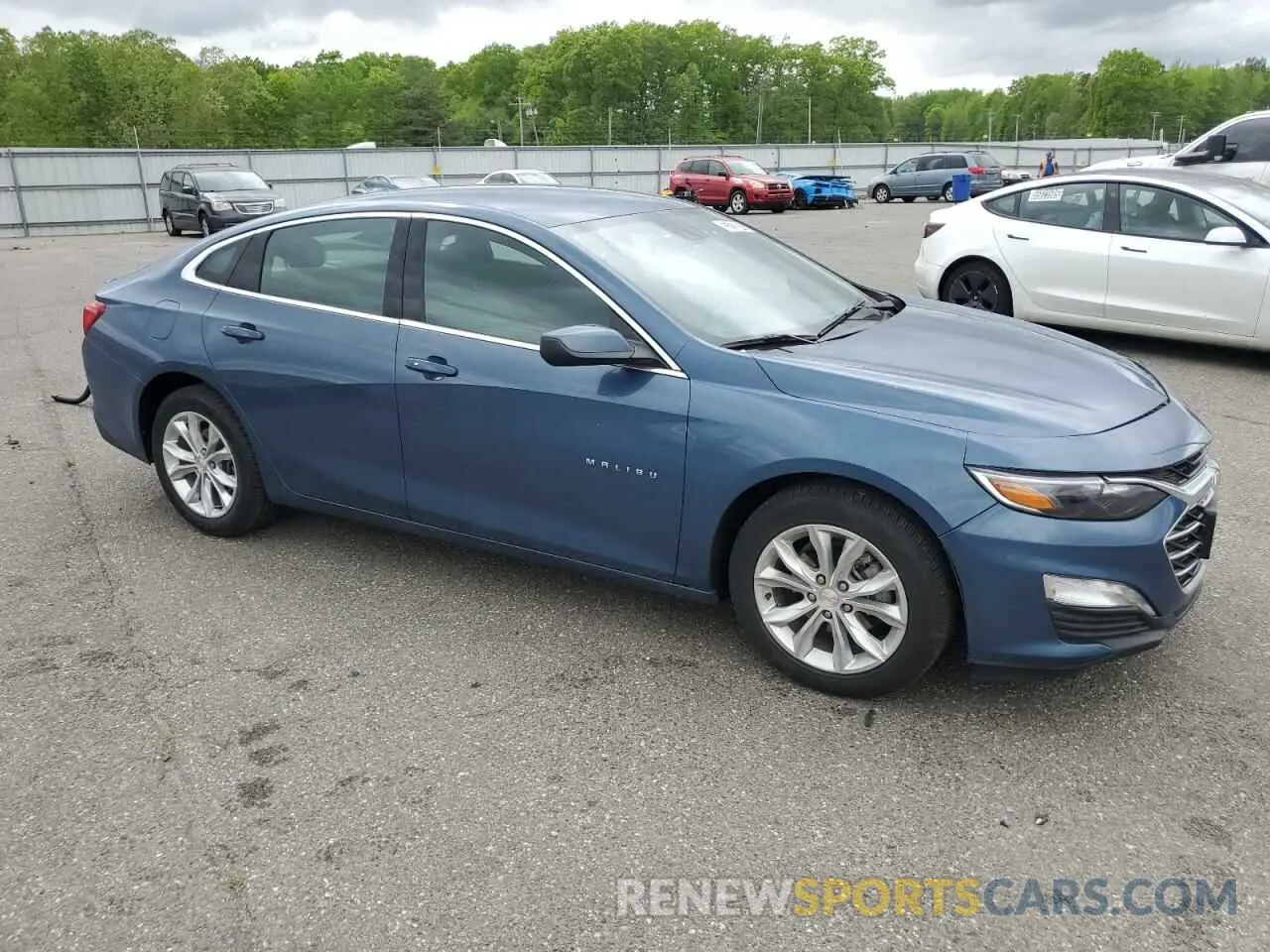 4 Photograph of a damaged car 1G1ZD5ST9RF217257 CHEVROLET MALIBU 2024