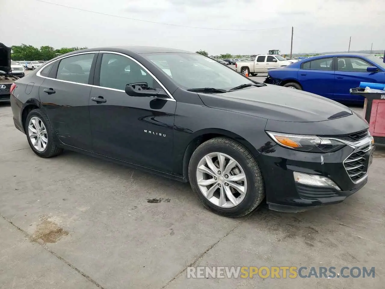 4 Photograph of a damaged car 1G1ZD5ST9RF223186 CHEVROLET MALIBU 2024