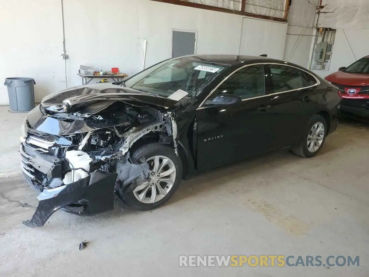 1 Photograph of a damaged car 1G1ZD5ST9RF234222 CHEVROLET MALIBU 2024