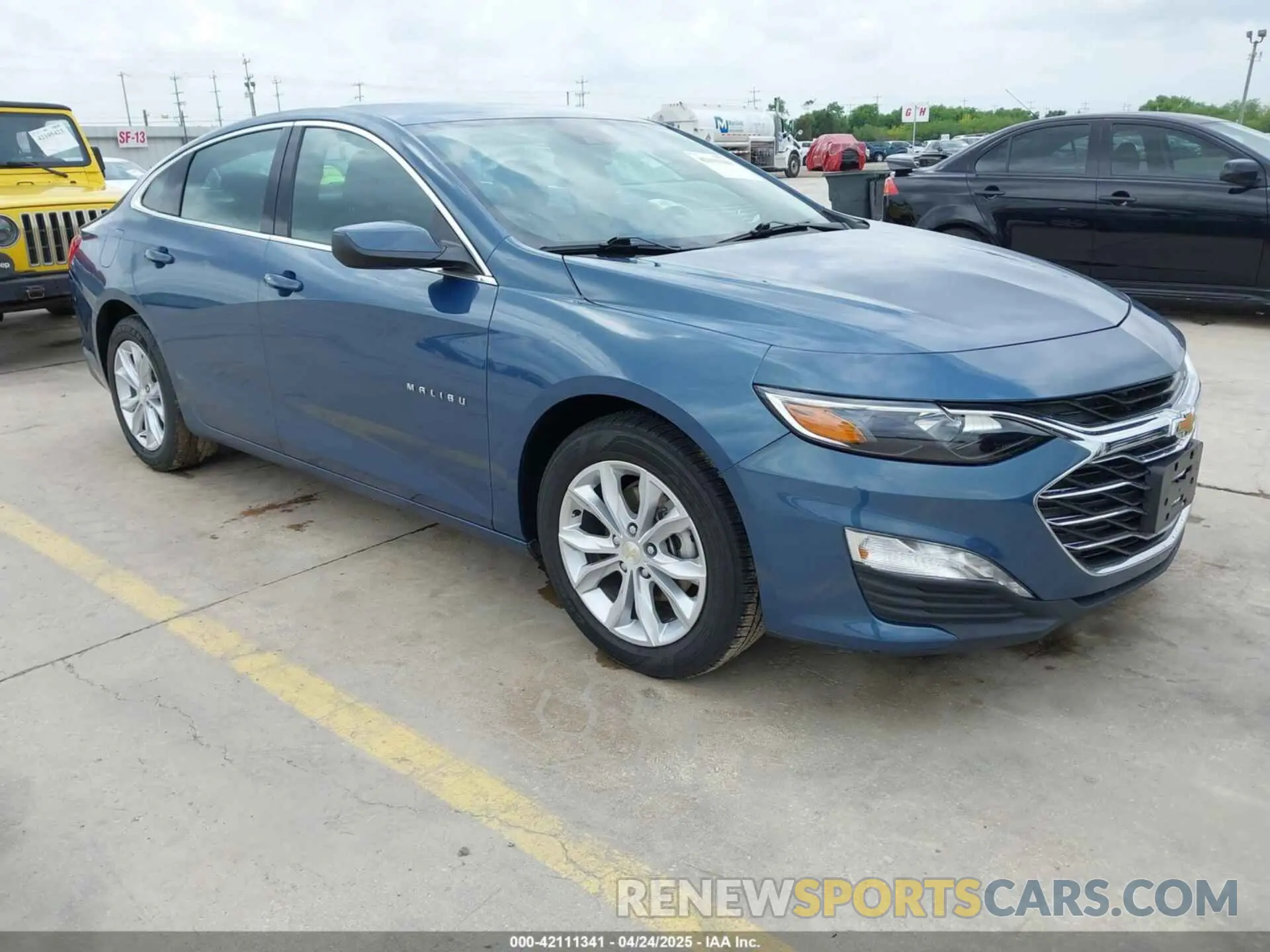 1 Photograph of a damaged car 1G1ZD5ST9RF235211 CHEVROLET MALIBU 2024