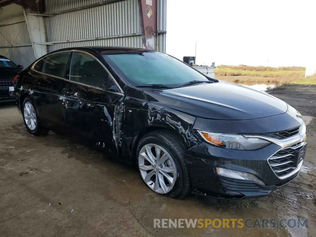 4 Photograph of a damaged car 1G1ZD5ST9RF250890 CHEVROLET MALIBU 2024