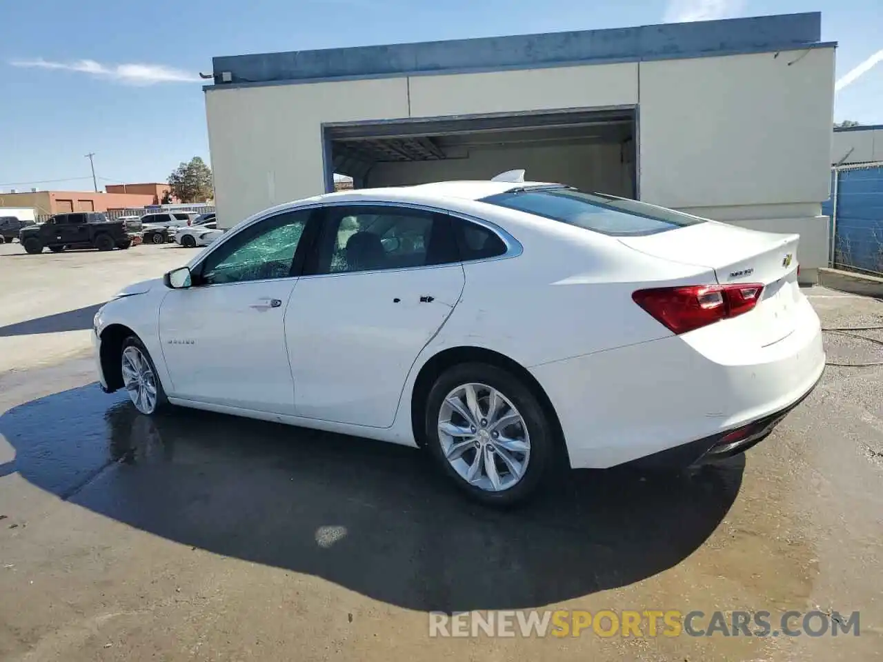 2 Photograph of a damaged car 1G1ZD5STXRF123453 CHEVROLET MALIBU 2024