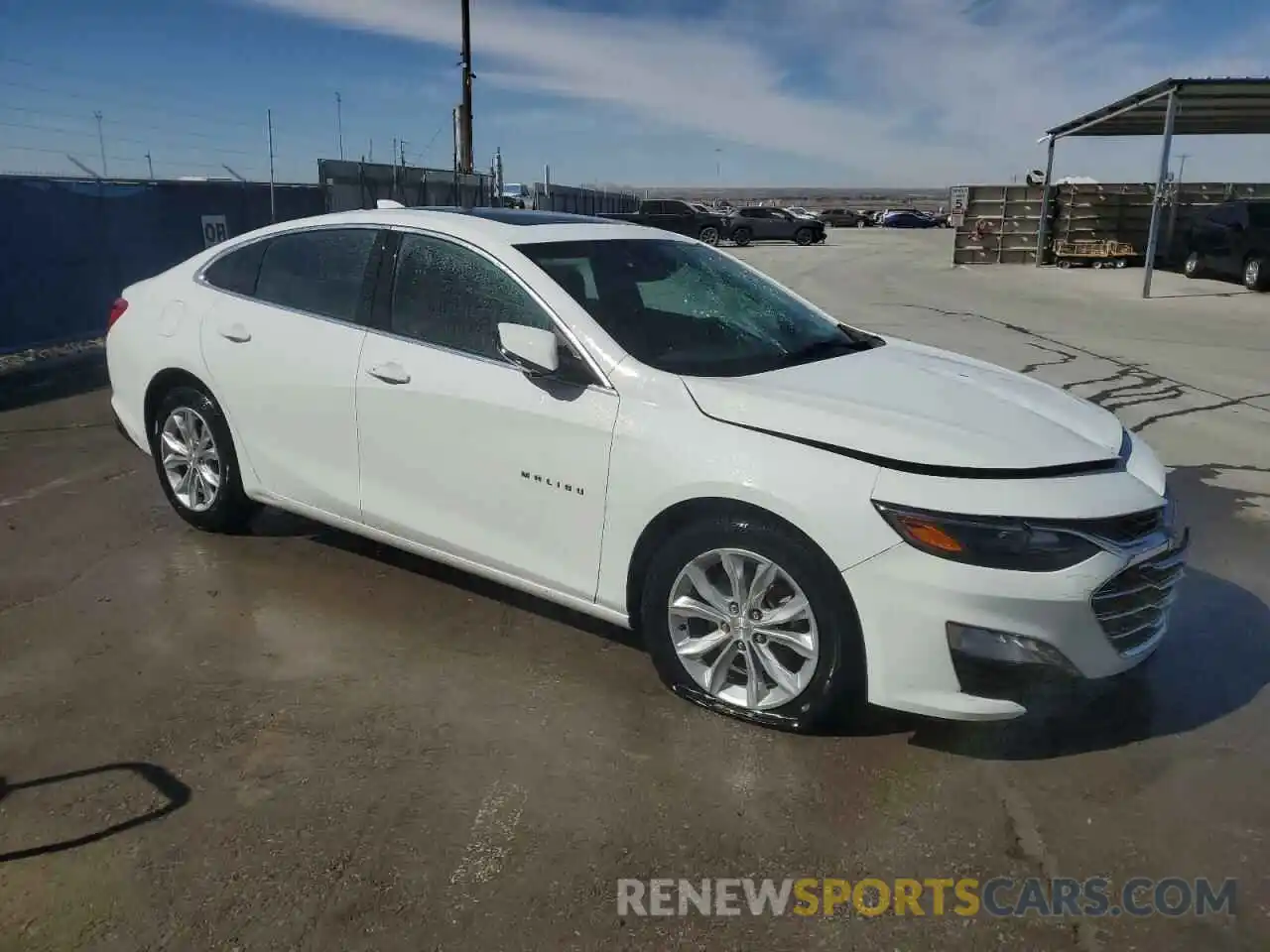 4 Photograph of a damaged car 1G1ZD5STXRF123453 CHEVROLET MALIBU 2024