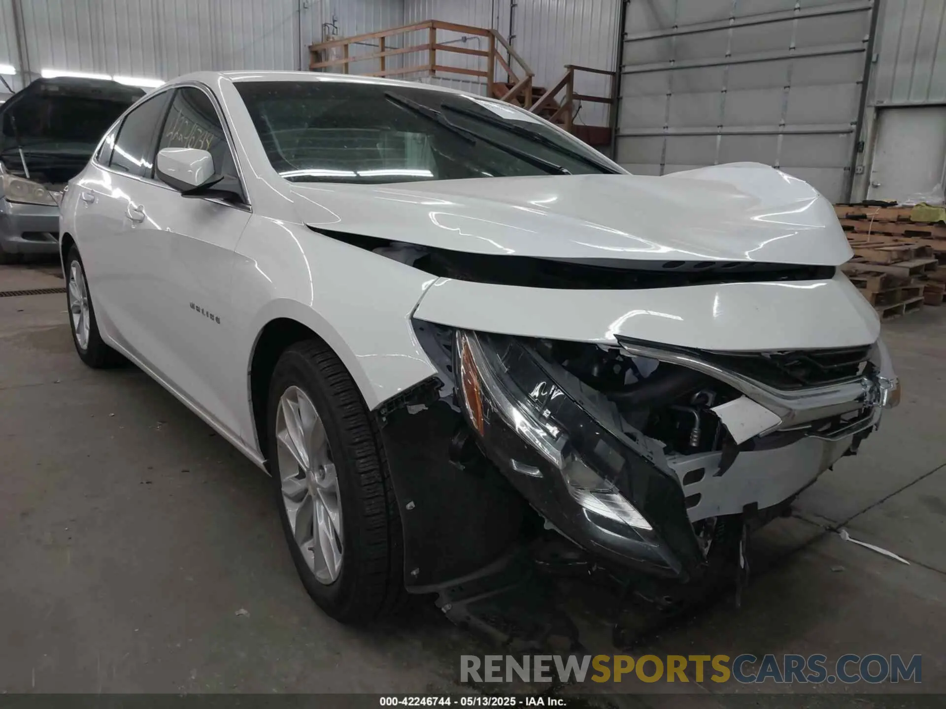 1 Photograph of a damaged car 1G1ZD5STXRF124425 CHEVROLET MALIBU 2024