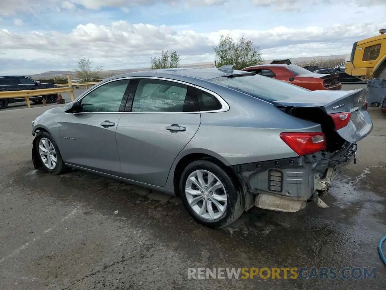 2 Photograph of a damaged car 1G1ZD5STXRF124893 CHEVROLET MALIBU 2024