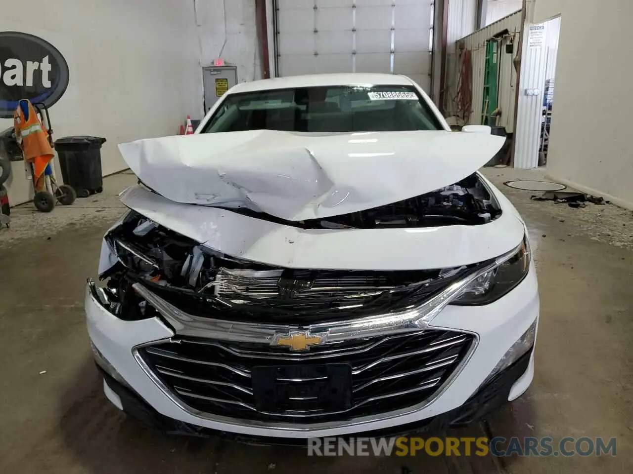 5 Photograph of a damaged car 1G1ZD5STXRF125381 CHEVROLET MALIBU 2024