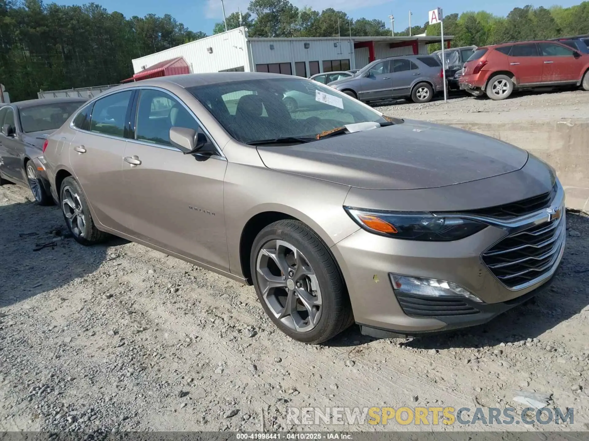 1 Photograph of a damaged car 1G1ZD5STXRF127812 CHEVROLET MALIBU 2024
