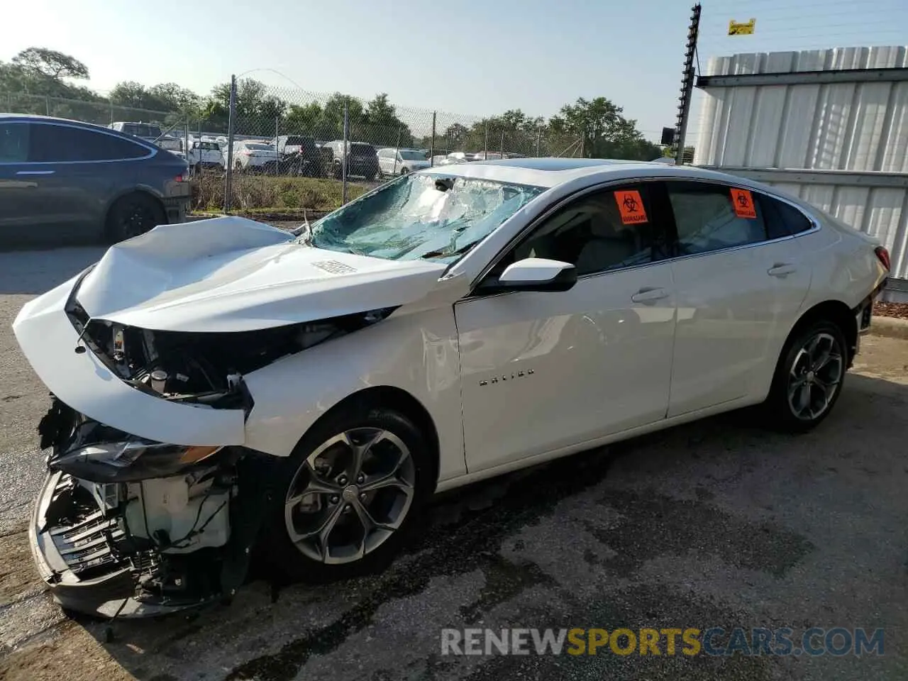 1 Photograph of a damaged car 1G1ZD5STXRF130788 CHEVROLET MALIBU 2024