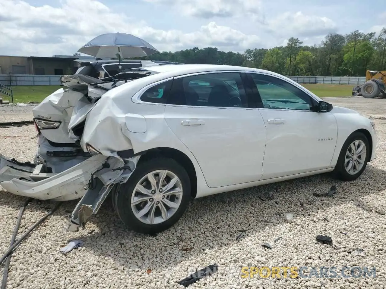 3 Photograph of a damaged car 1G1ZD5STXRF133674 CHEVROLET MALIBU 2024