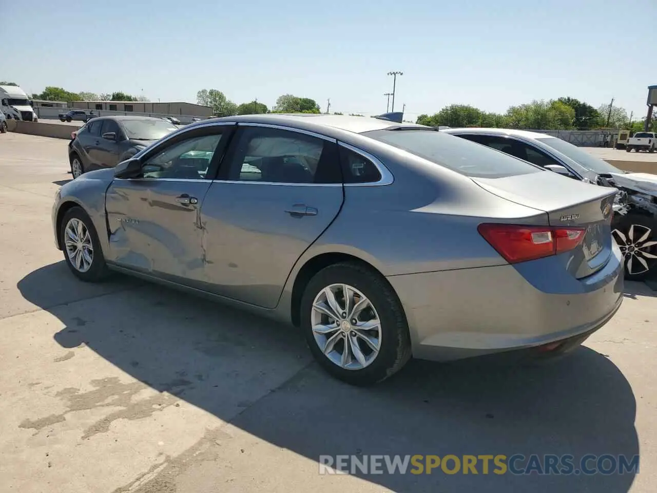 2 Photograph of a damaged car 1G1ZD5STXRF152466 CHEVROLET MALIBU 2024