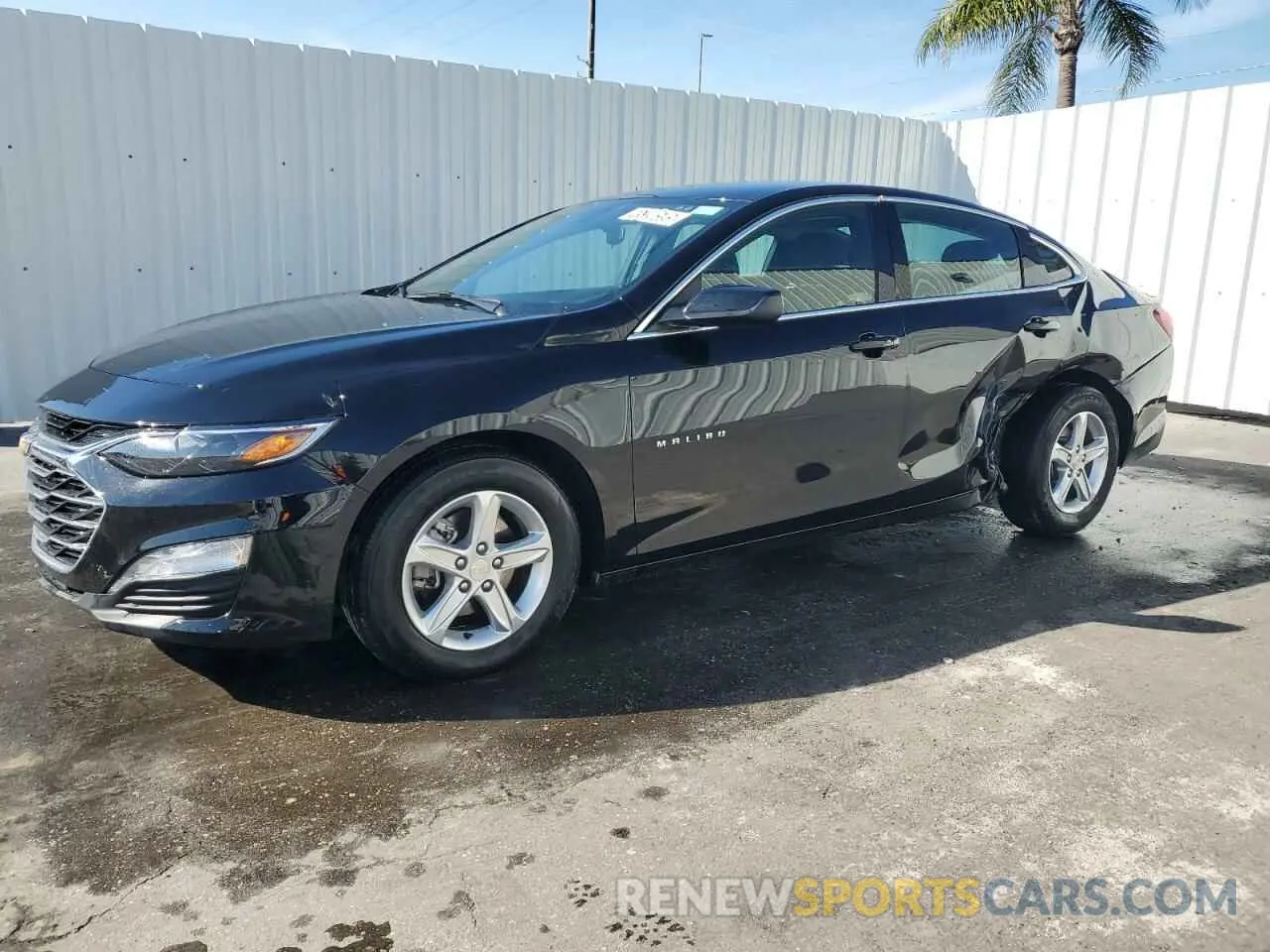 1 Photograph of a damaged car 1G1ZD5STXRF160132 CHEVROLET MALIBU 2024