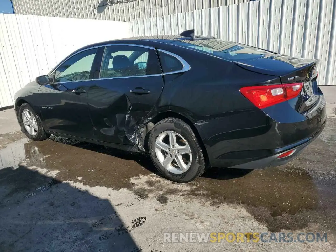 2 Photograph of a damaged car 1G1ZD5STXRF160132 CHEVROLET MALIBU 2024