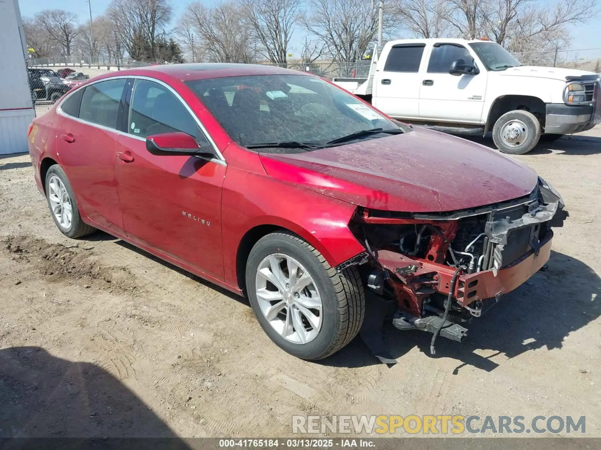 1 Photograph of a damaged car 1G1ZD5STXRF160924 CHEVROLET MALIBU 2024