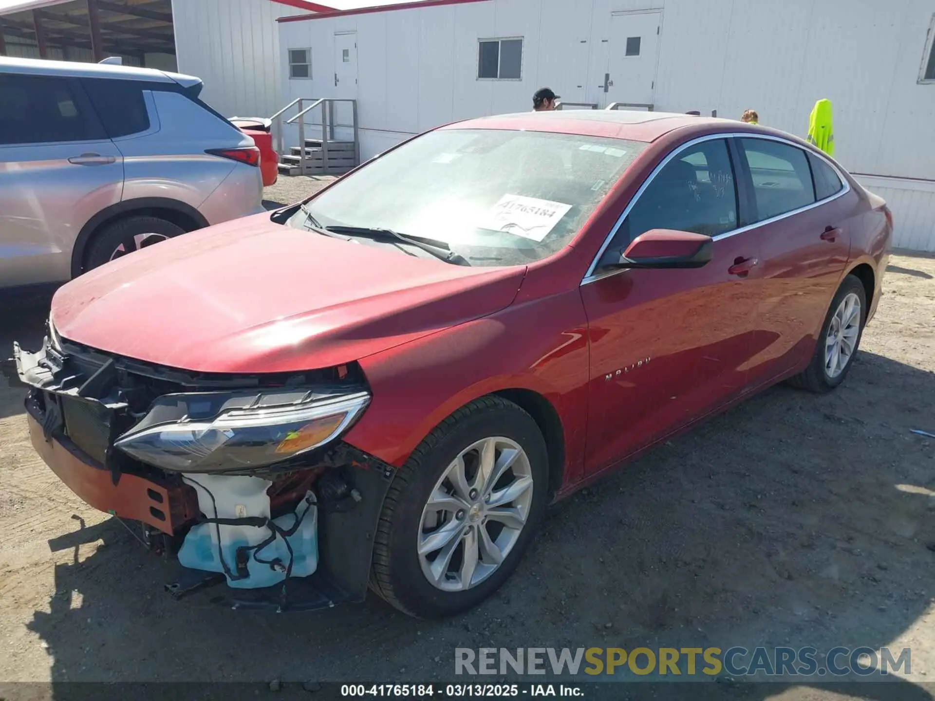 2 Photograph of a damaged car 1G1ZD5STXRF160924 CHEVROLET MALIBU 2024