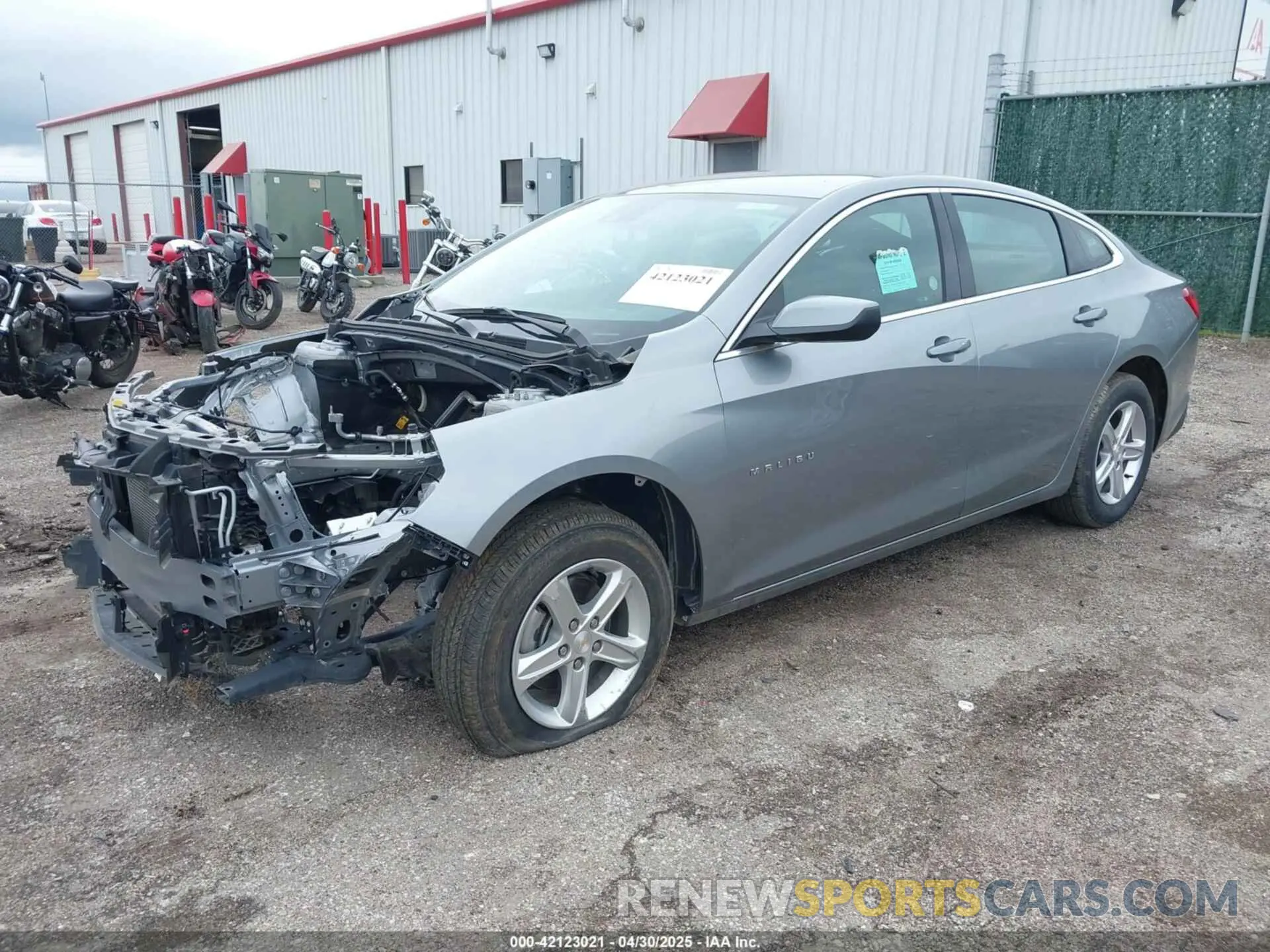 2 Photograph of a damaged car 1G1ZD5STXRF162186 CHEVROLET MALIBU 2024