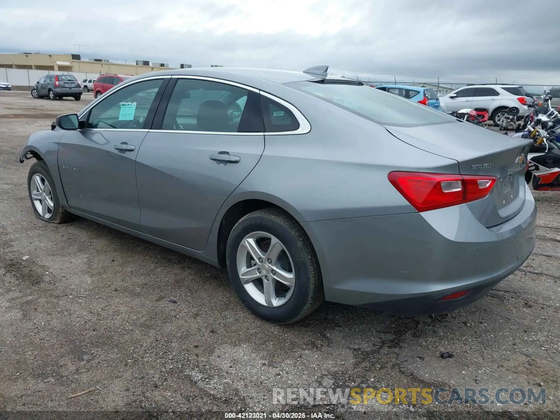 3 Photograph of a damaged car 1G1ZD5STXRF162186 CHEVROLET MALIBU 2024