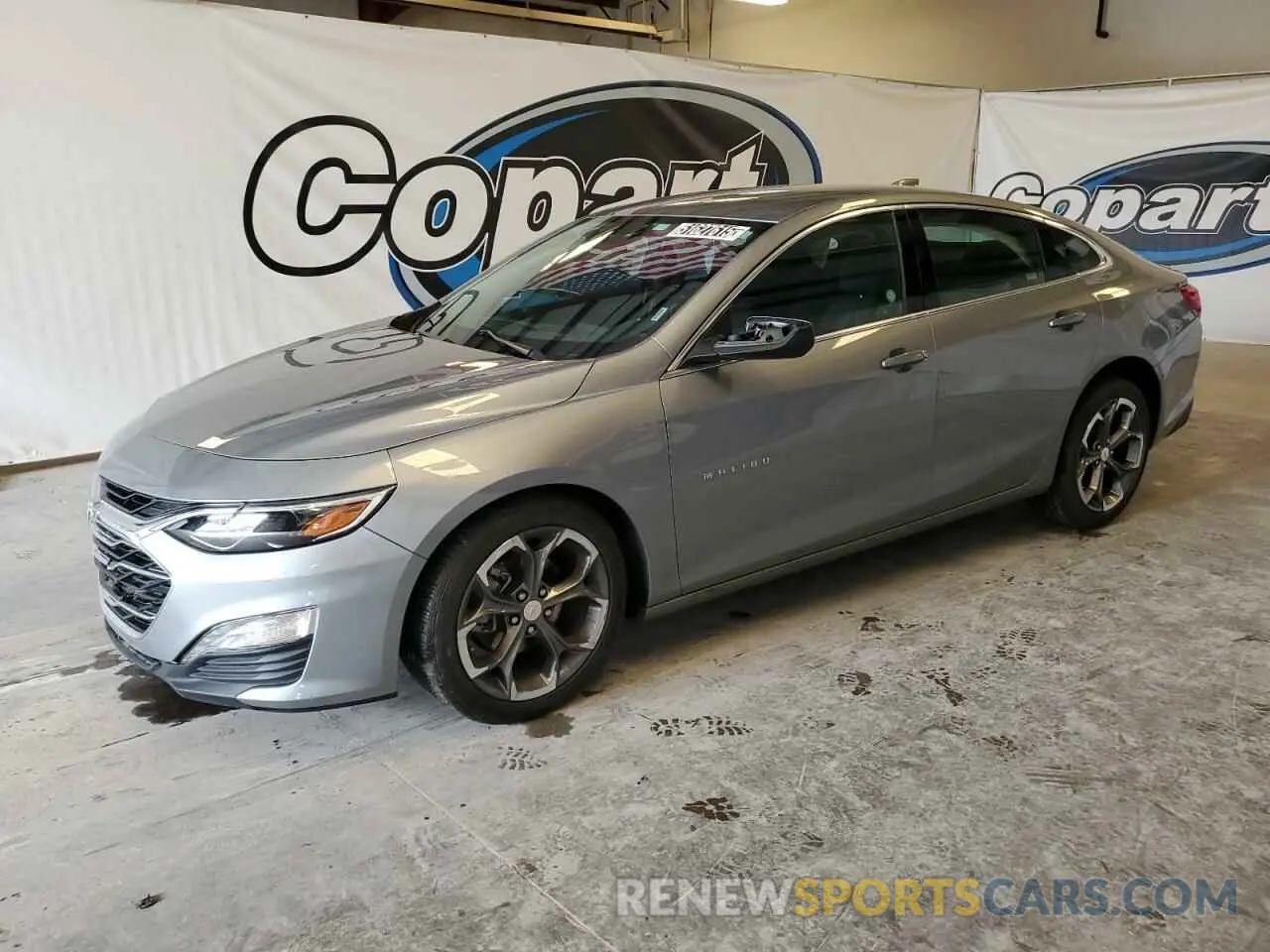 1 Photograph of a damaged car 1G1ZD5STXRF163712 CHEVROLET MALIBU 2024