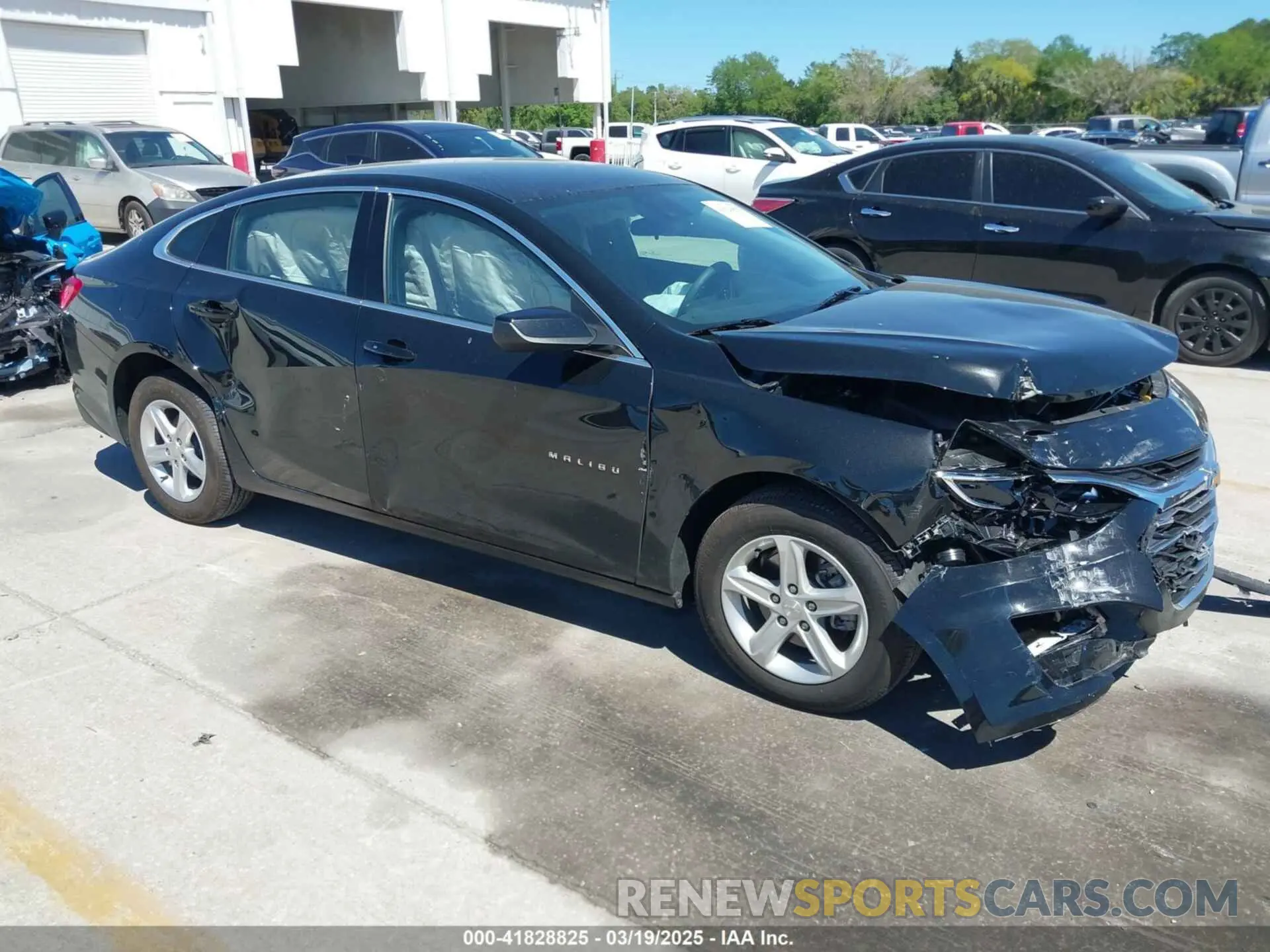 1 Photograph of a damaged car 1G1ZD5STXRF168800 CHEVROLET MALIBU 2024