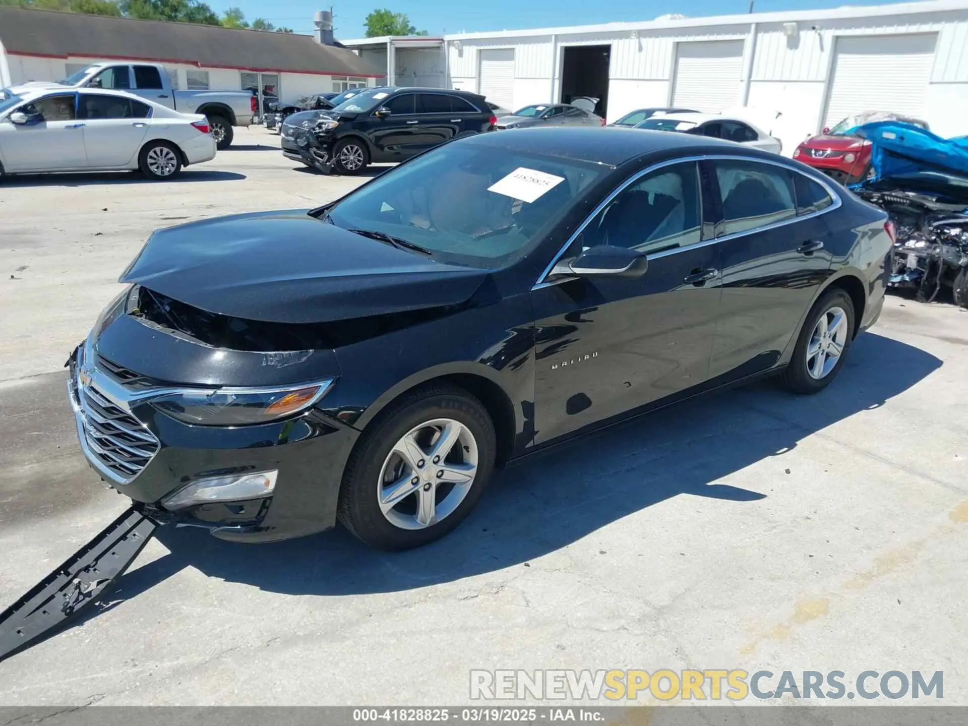 2 Photograph of a damaged car 1G1ZD5STXRF168800 CHEVROLET MALIBU 2024