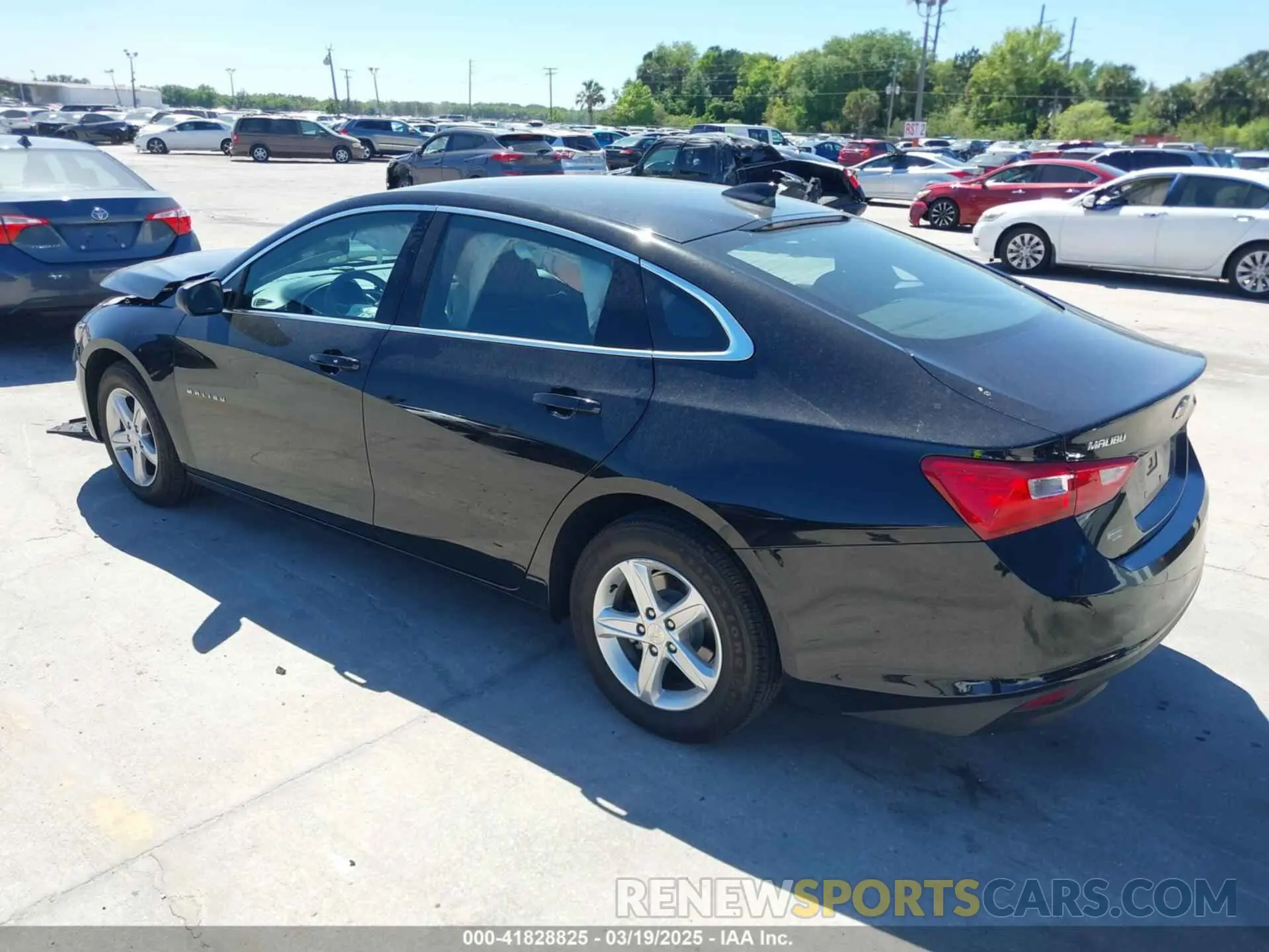 3 Photograph of a damaged car 1G1ZD5STXRF168800 CHEVROLET MALIBU 2024
