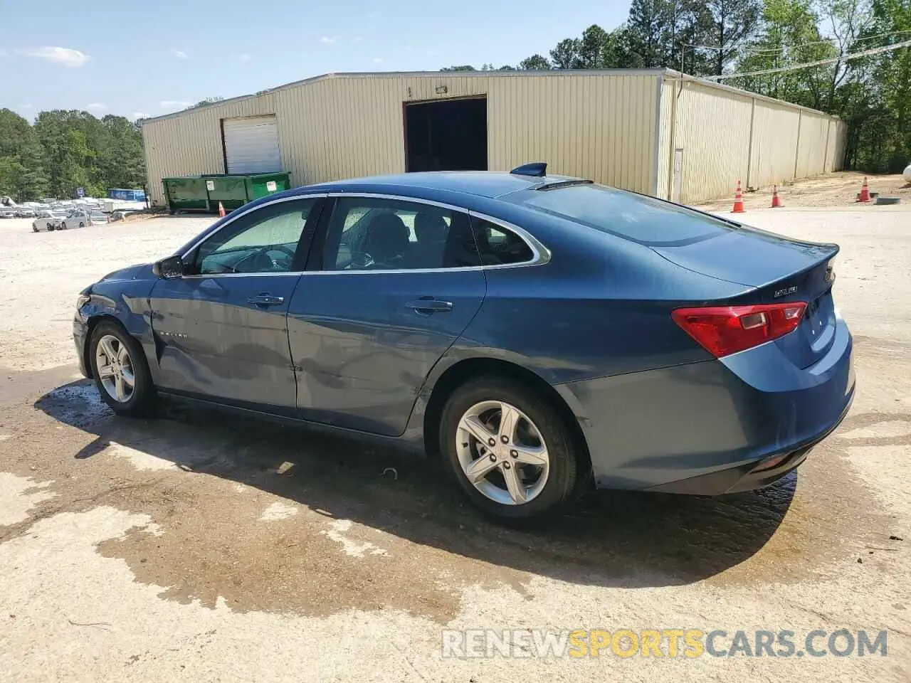 2 Photograph of a damaged car 1G1ZD5STXRF206641 CHEVROLET MALIBU 2024