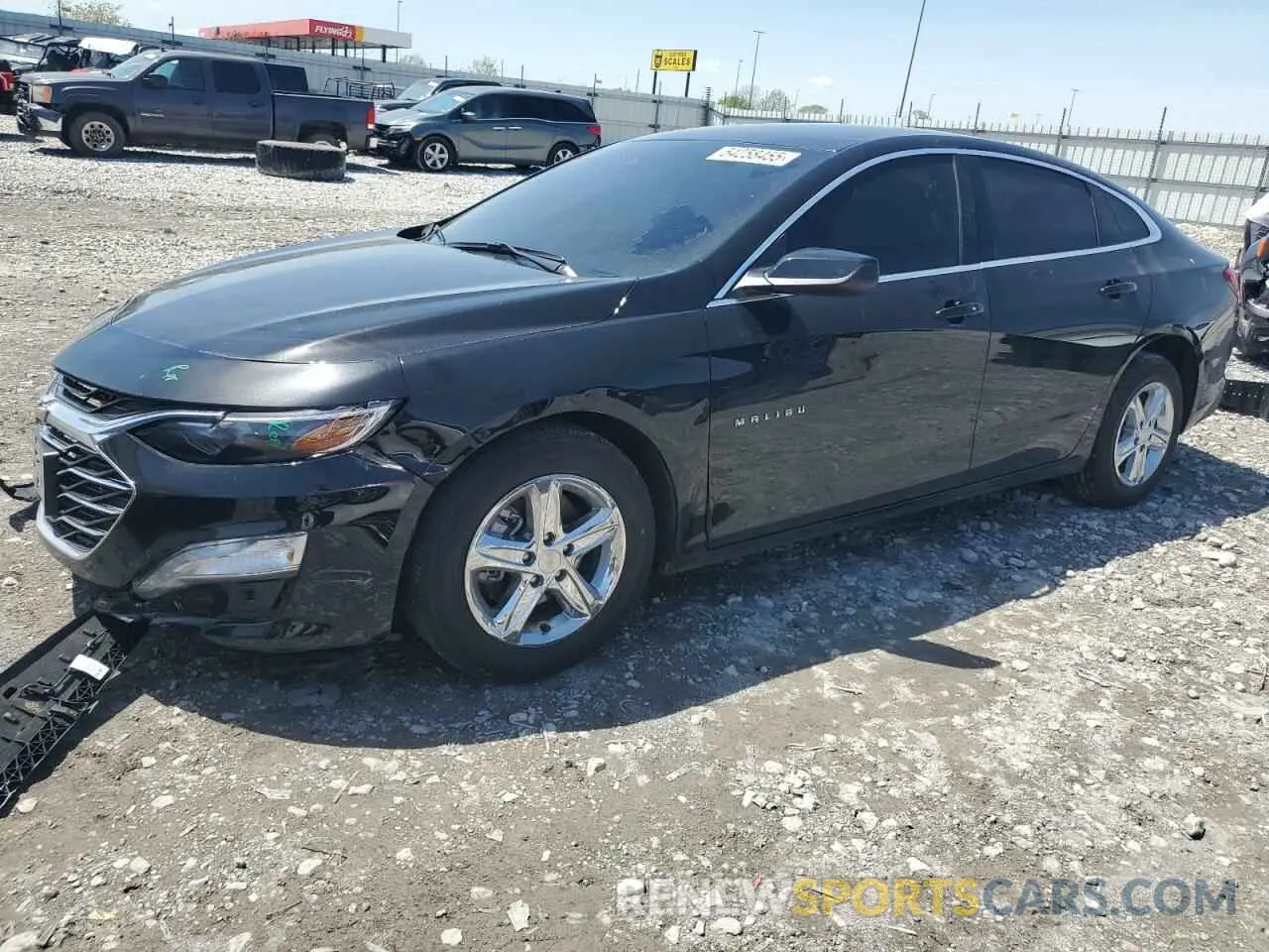 1 Photograph of a damaged car 1G1ZD5STXRF207126 CHEVROLET MALIBU 2024