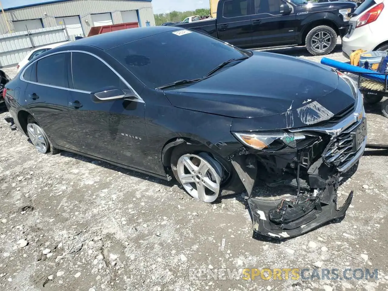 4 Photograph of a damaged car 1G1ZD5STXRF207126 CHEVROLET MALIBU 2024