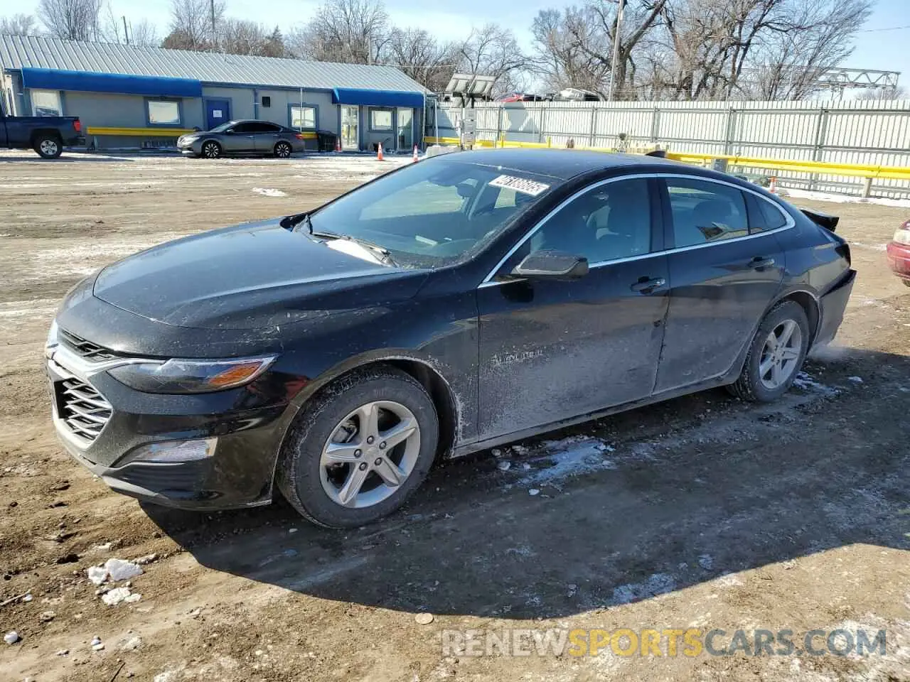 1 Photograph of a damaged car 1G1ZD5STXRF216764 CHEVROLET MALIBU 2024