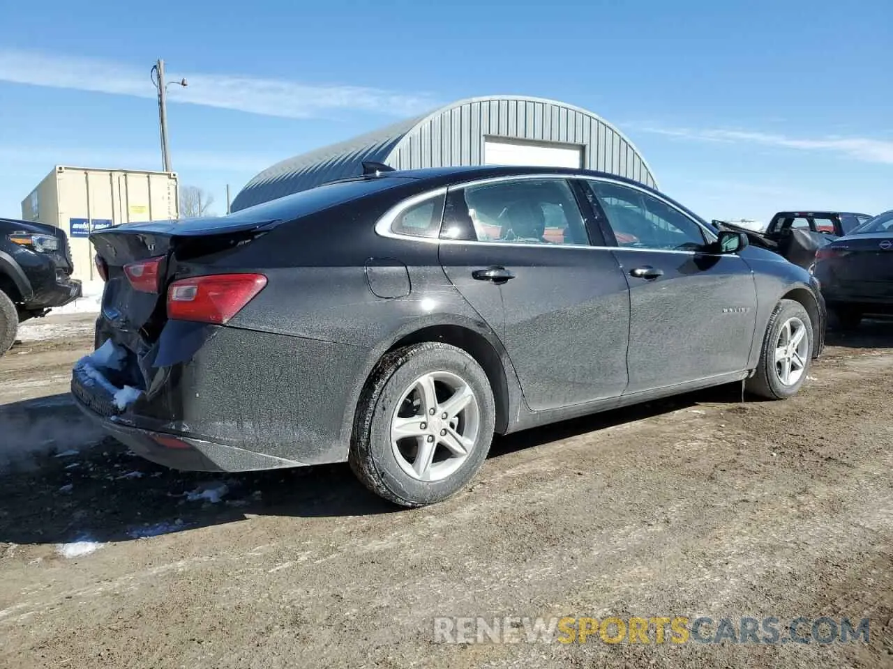 3 Photograph of a damaged car 1G1ZD5STXRF216764 CHEVROLET MALIBU 2024