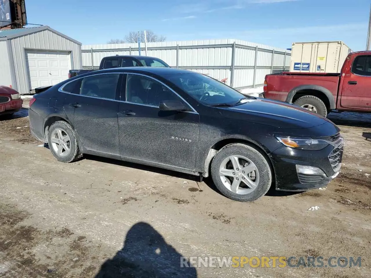 4 Photograph of a damaged car 1G1ZD5STXRF216764 CHEVROLET MALIBU 2024