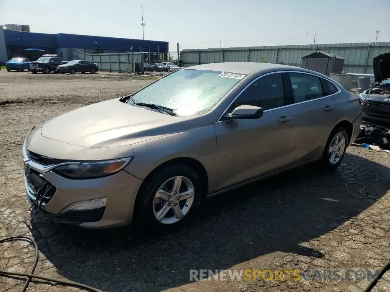 1 Photograph of a damaged car 1G1ZD5STXRF218191 CHEVROLET MALIBU 2024
