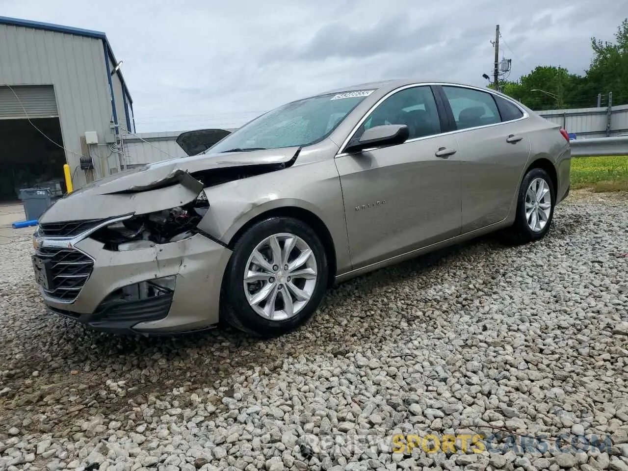1 Photograph of a damaged car 1G1ZD5STXRF229921 CHEVROLET MALIBU 2024