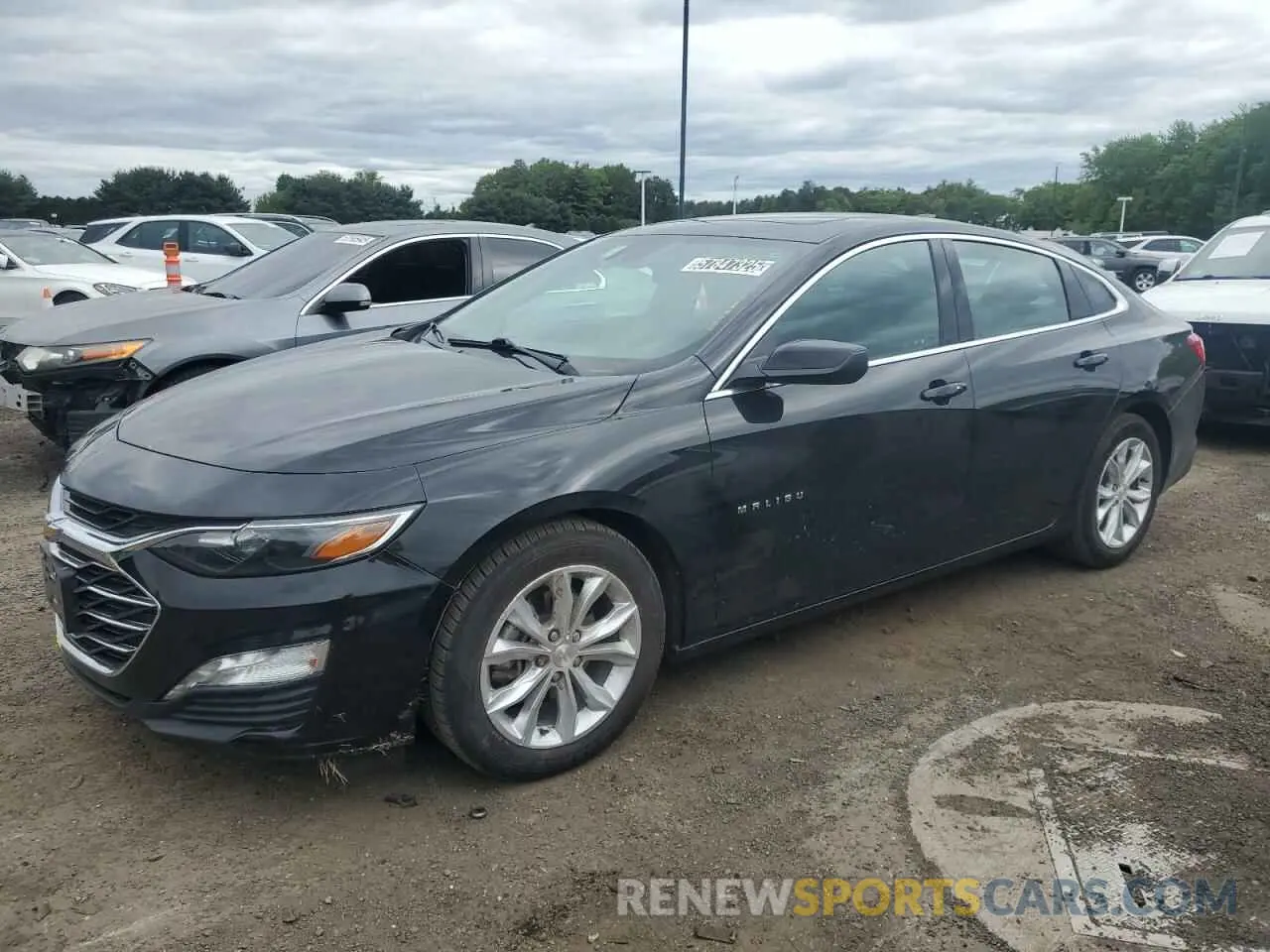 1 Photograph of a damaged car 1G1ZD5STXRF231345 CHEVROLET MALIBU 2024