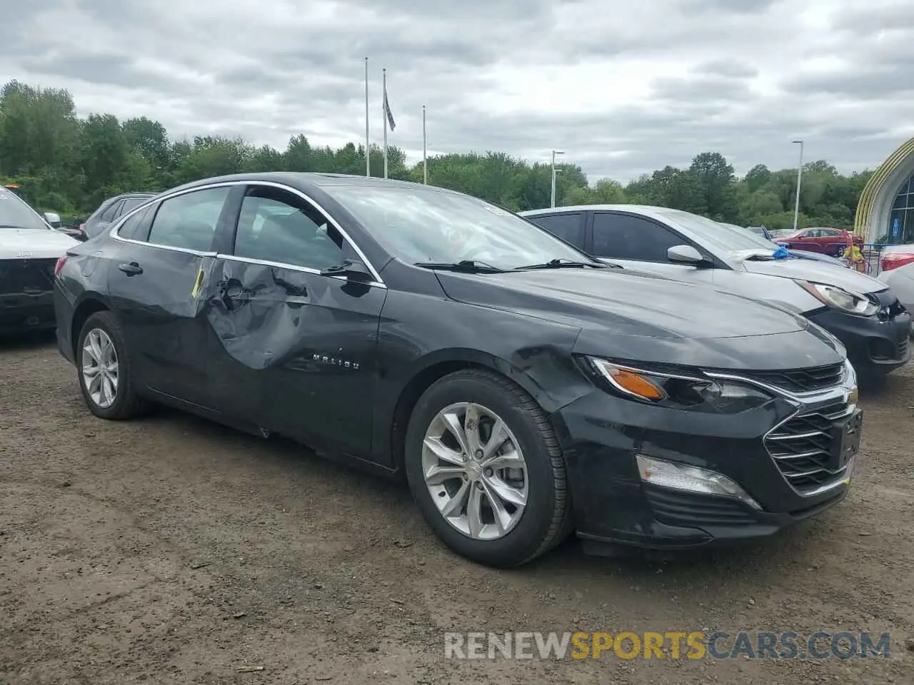 4 Photograph of a damaged car 1G1ZD5STXRF231345 CHEVROLET MALIBU 2024