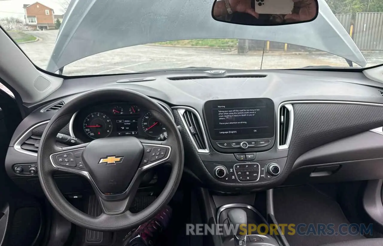 9 Photograph of a damaged car 1G1ZD5STXRF233242 CHEVROLET MALIBU 2024