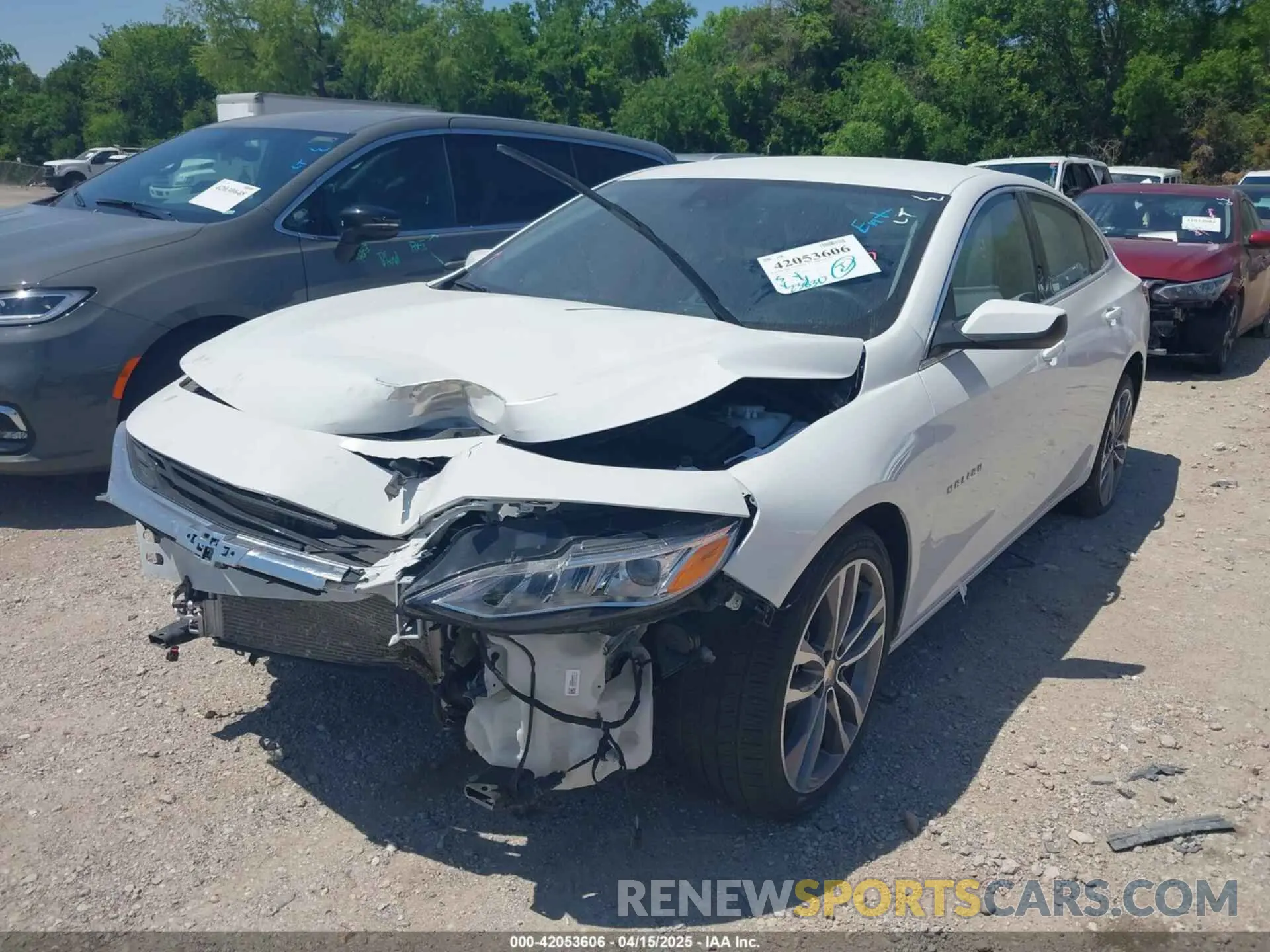 2 Photograph of a damaged car 1G1ZE5ST1RF188902 CHEVROLET MALIBU 2024