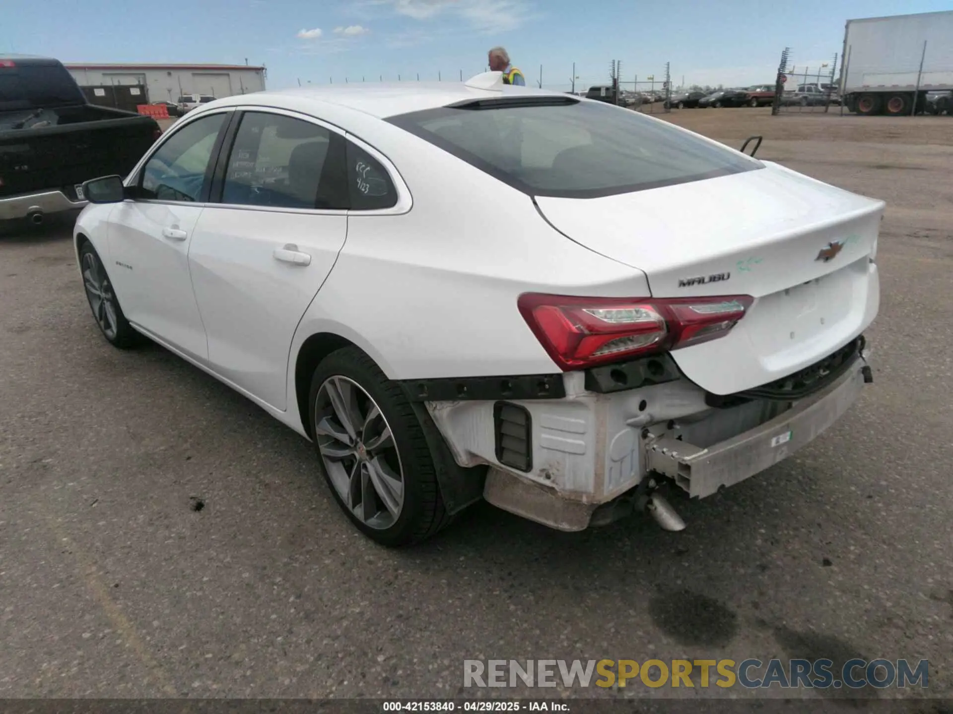 3 Photograph of a damaged car 1G1ZE5ST1RF236284 CHEVROLET MALIBU 2024