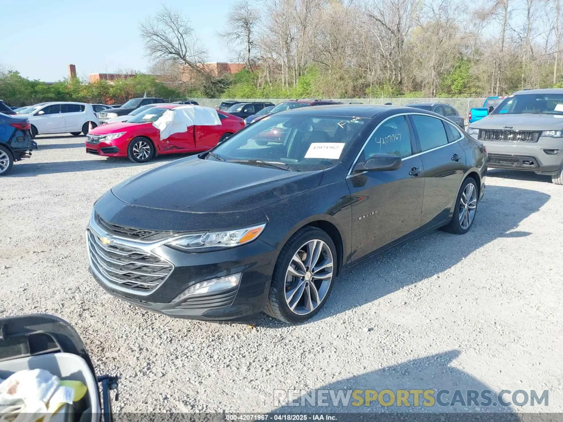 2 Photograph of a damaged car 1G1ZE5ST3RF118009 CHEVROLET MALIBU 2024