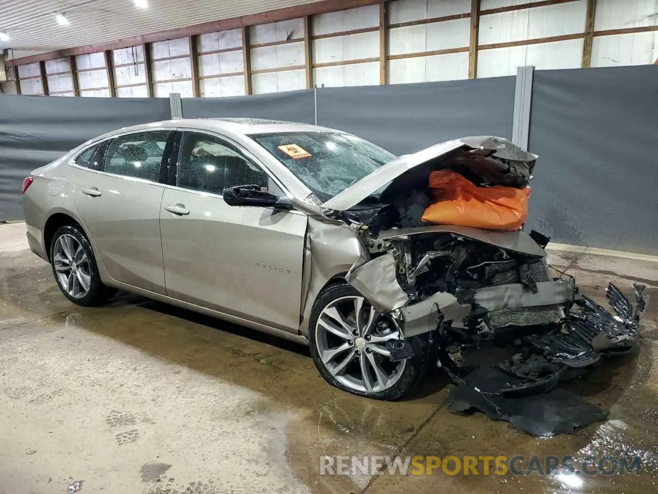 4 Photograph of a damaged car 1G1ZE5ST3RF121475 CHEVROLET MALIBU 2024