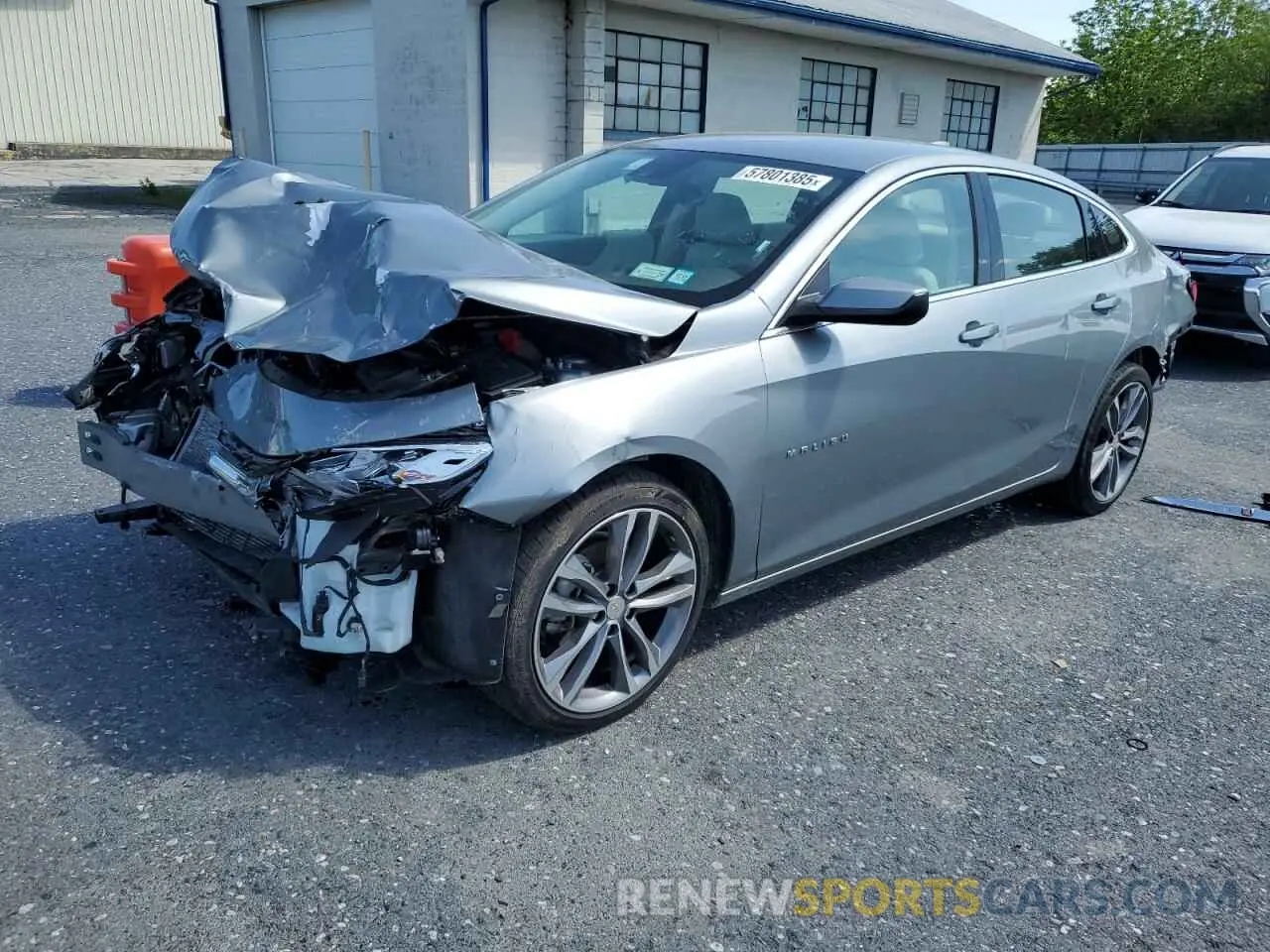 1 Photograph of a damaged car 1G1ZE5ST3RF164326 CHEVROLET MALIBU 2024