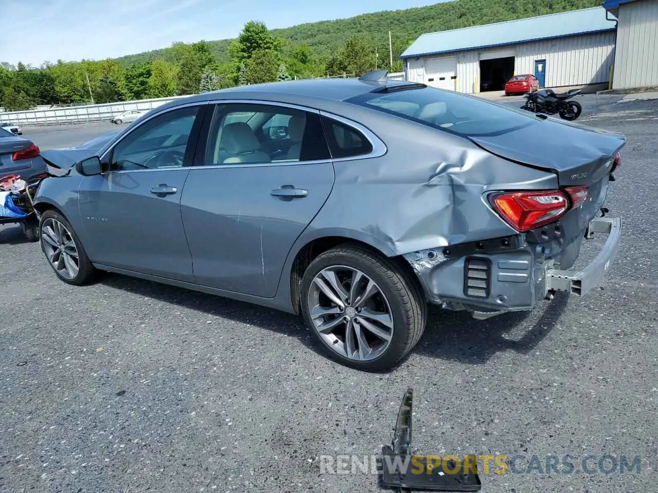 2 Photograph of a damaged car 1G1ZE5ST3RF164326 CHEVROLET MALIBU 2024