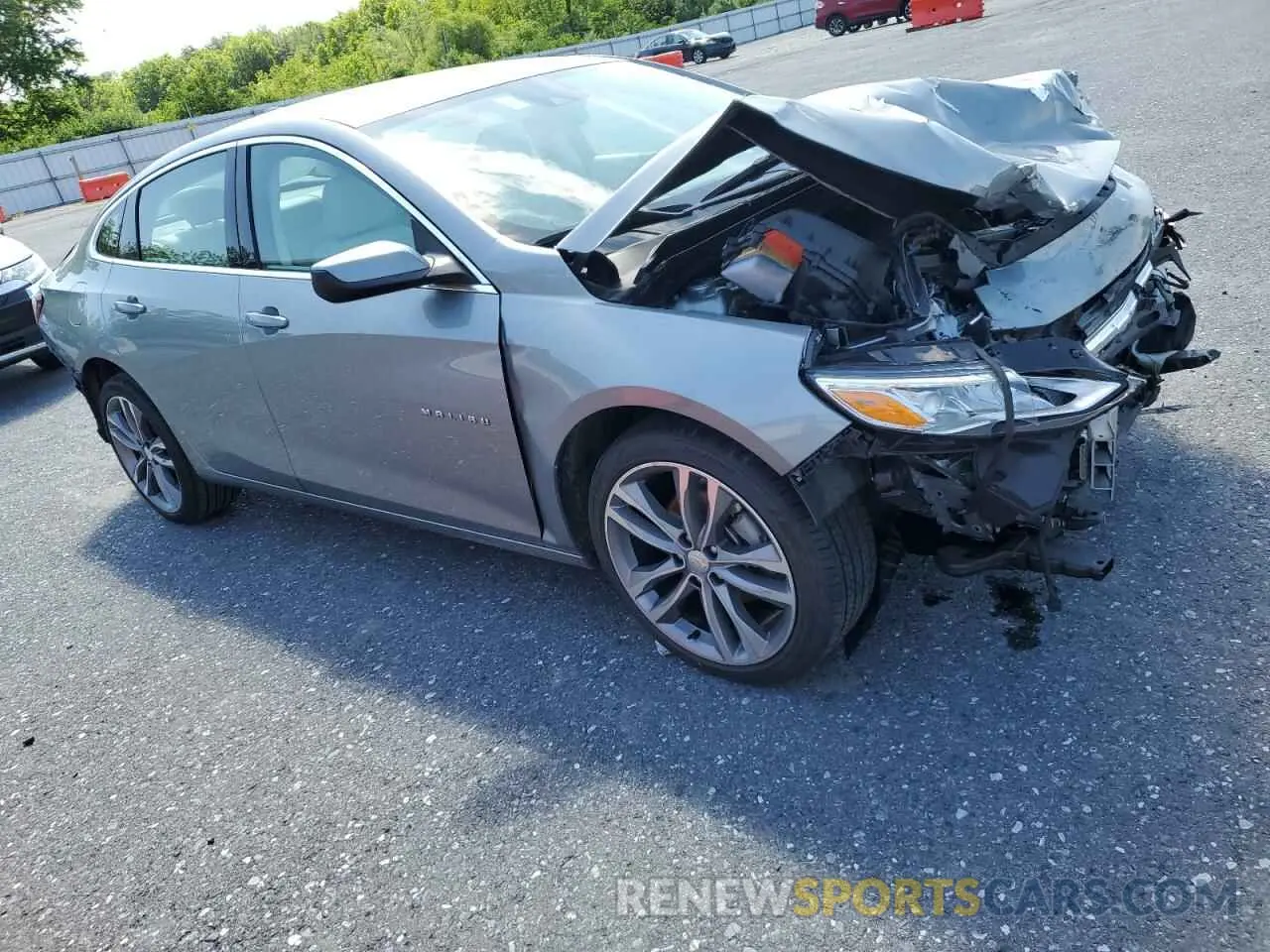 4 Photograph of a damaged car 1G1ZE5ST3RF164326 CHEVROLET MALIBU 2024