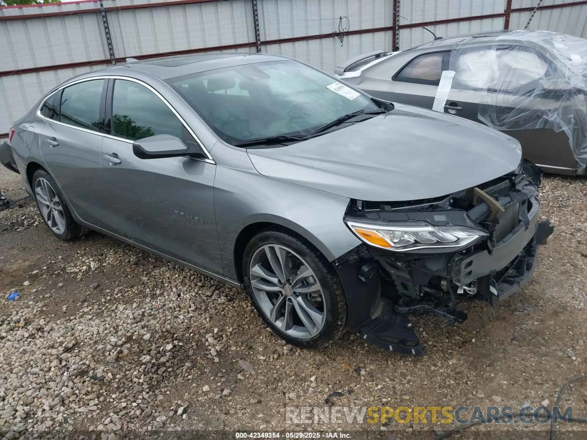 1 Photograph of a damaged car 1G1ZE5ST4RF123039 CHEVROLET MALIBU 2024