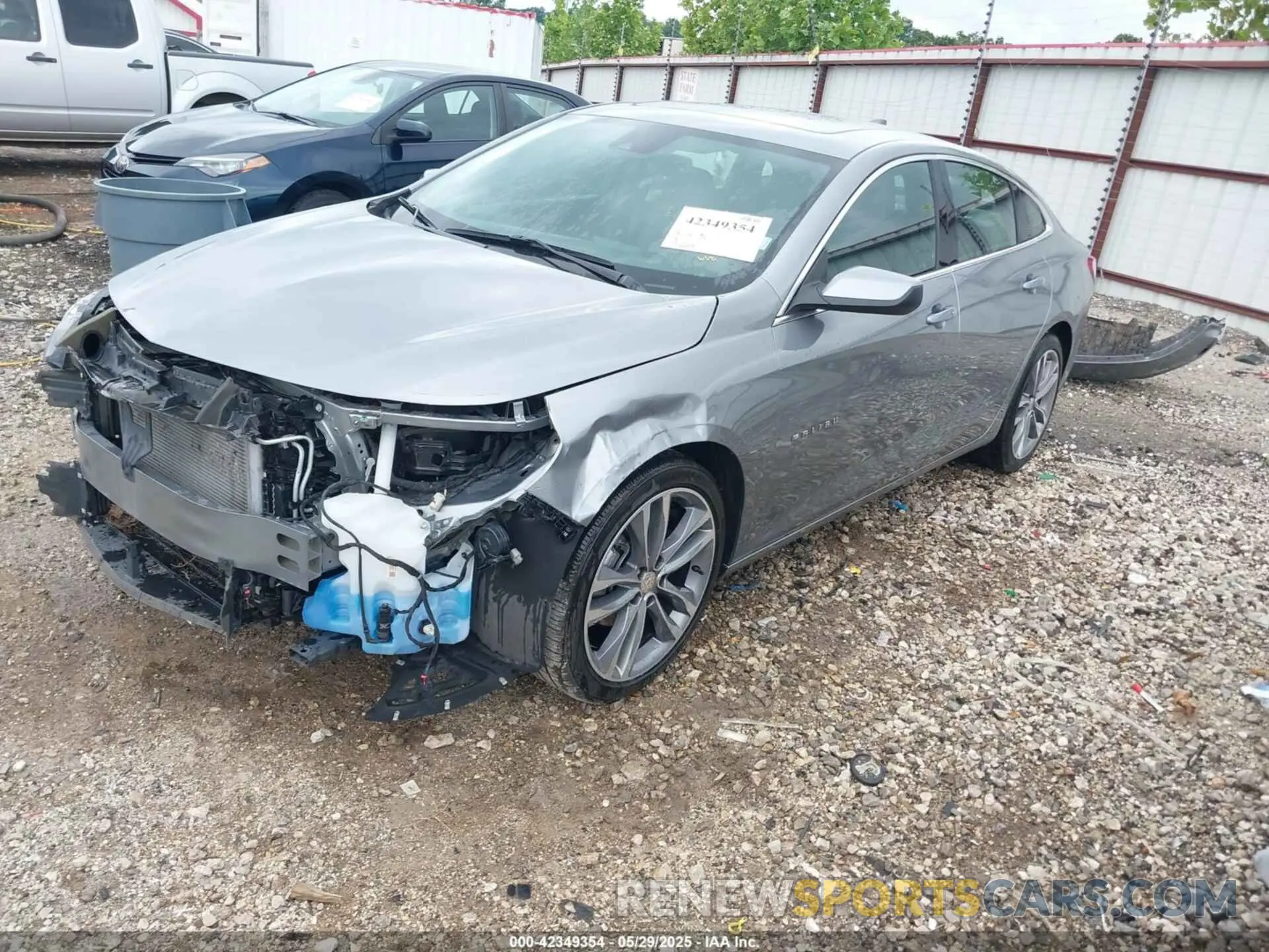 2 Photograph of a damaged car 1G1ZE5ST4RF123039 CHEVROLET MALIBU 2024