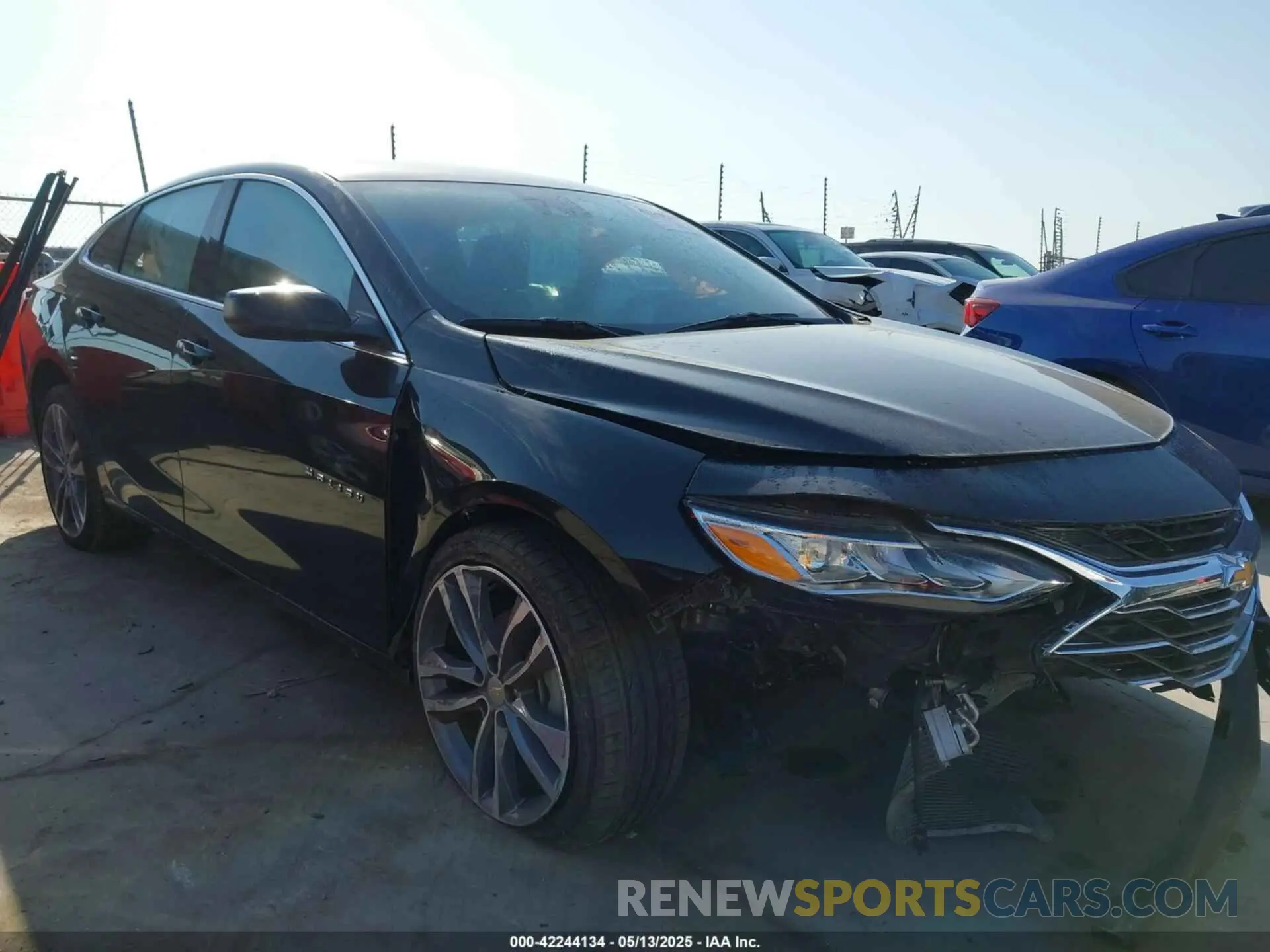 1 Photograph of a damaged car 1G1ZE5ST4RF155831 CHEVROLET MALIBU 2024
