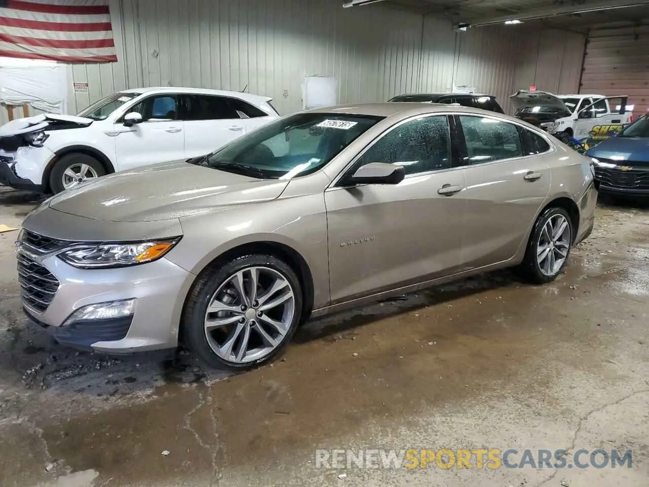 1 Photograph of a damaged car 1G1ZE5ST5RF166241 CHEVROLET MALIBU 2024