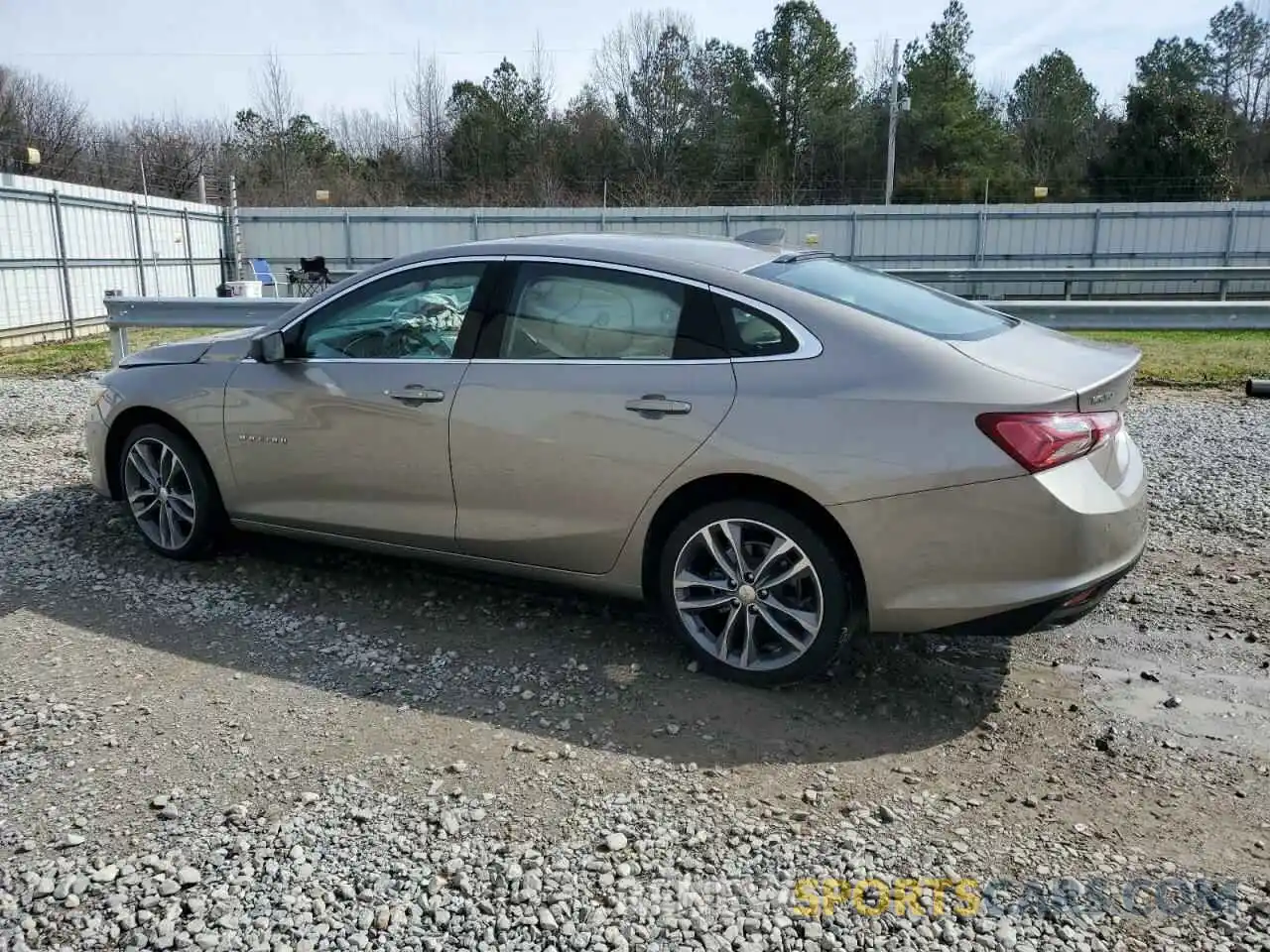 2 Photograph of a damaged car 1G1ZE5ST5RF190135 CHEVROLET MALIBU 2024