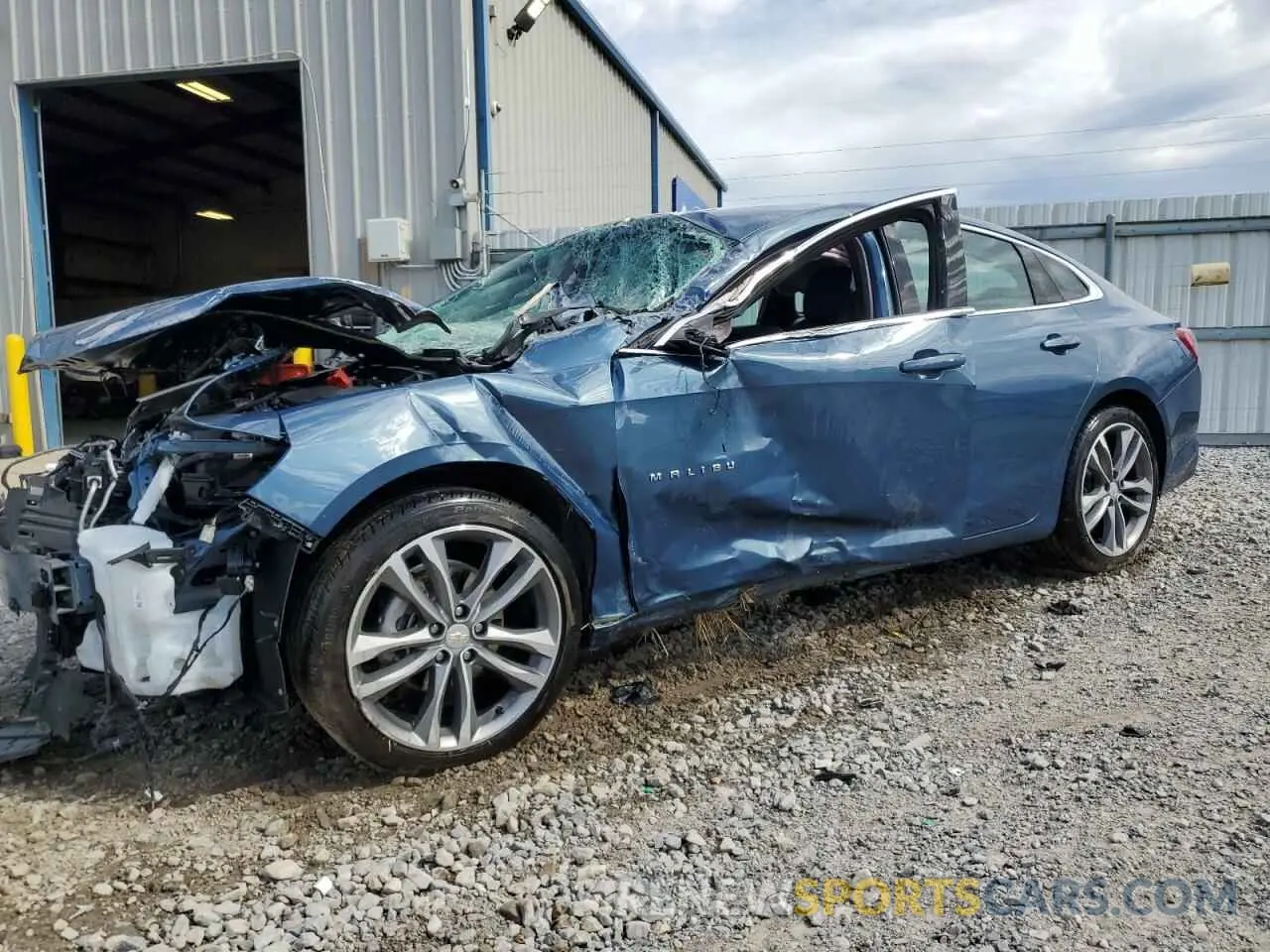 1 Photograph of a damaged car 1G1ZE5ST6RF188765 CHEVROLET MALIBU 2024